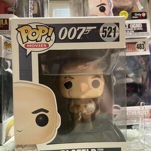 Funko Pop 007 Blofeld with Cat Vinyl Figure